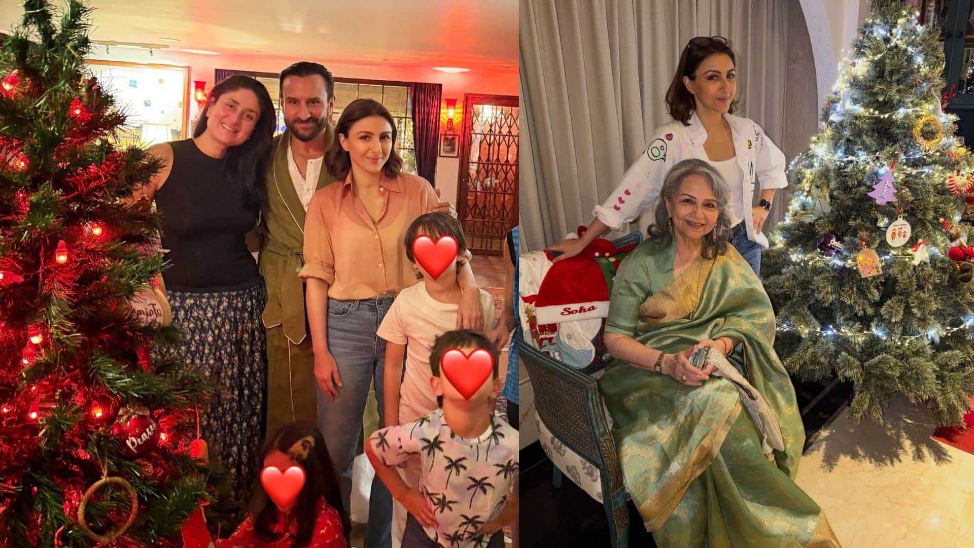 पाटौदी परिवार ने सेलिब्रेट किया जादूई क्रिसमस, सोहा अली खान ने शेयर किए सैफ-करीना संग वार्म फैमिली मोमेंट्स!