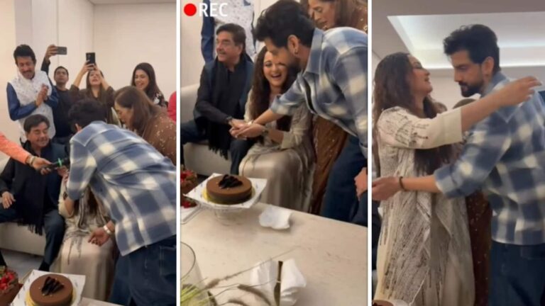 Sonakshi Sinha: सोनाक्षी सिन्हा ने साथ में पापा शत्रुघ्न सिन्हा और पति जहीर इकबाल का साथ में मनाया जन्मदिन, वीडियो हुआ वायरल