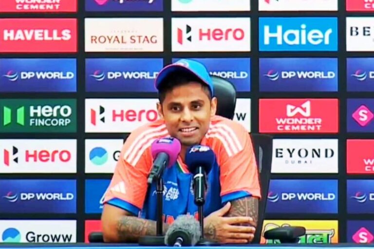 खेल छोड़कर नहीं जा सकते, सूर्यकुमार प्रेस कॉन्फ्रेंस में बोलते बोलते बोल गए सब