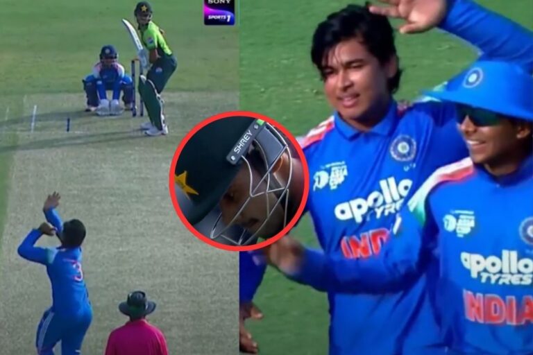 बल्ला नहीं चला तो क्या, वैभव सूर्यवंशी ने गेंद से किया कमाल, PAK के उड़ाए होश