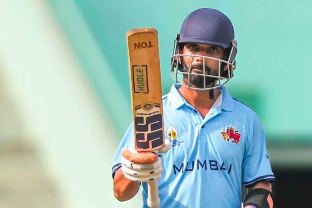 मुंबई की टीम को बड़ा झटका, अजिंक्य रहाणे ने अचानक लिया रणजी ट्रॉफी से हटने का फैसला, क्या है वजह?