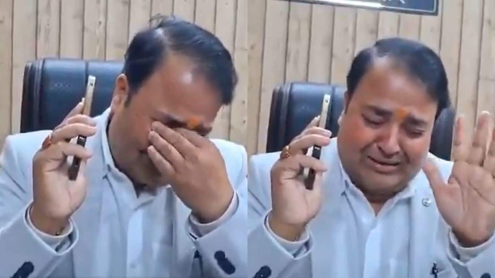 'मैंने इस्तीफा दे दिया है' CM योगी पर शंकराचार्य के आरोपों से हुए दुखी, रोने लगे अयोध्या के डिप्टी GST कमिश्नर!