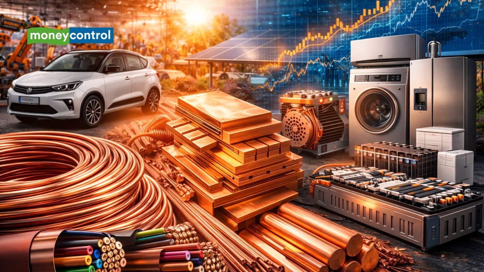 Copper Related Stocks: 1 साल में 43% बढ़े कॉपर के दाम, इन 4 सेक्टर को लगेगा बड़ा झटका; जानिए डिटेल