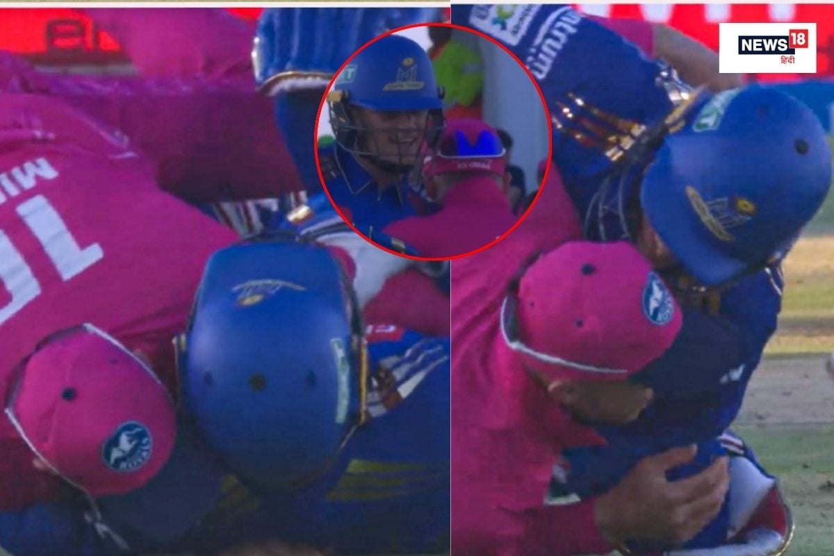 क्रिकेट मैच के दौरान लड़ाई या फिर कुछ और, वीडियो देखकर समझ आएगा पूरा खेल