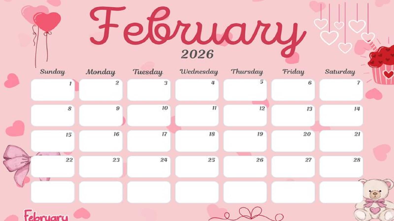 11 साल में एक बार आता है ऐसा फरवरी, जानें क्या खास है February 2026 में और क्यों वायरल हो रहा है इसका कैलेंडर