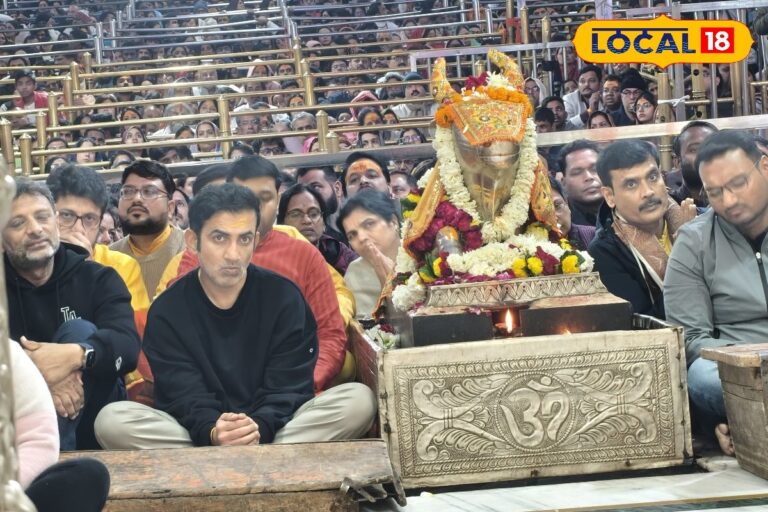 उज्जैन महाकालेश्वर पहुंचे कोच गौतम गंभीर, मैच से पहले किए बाबा के दर्शन, कही दिल छूने वाली ये बात