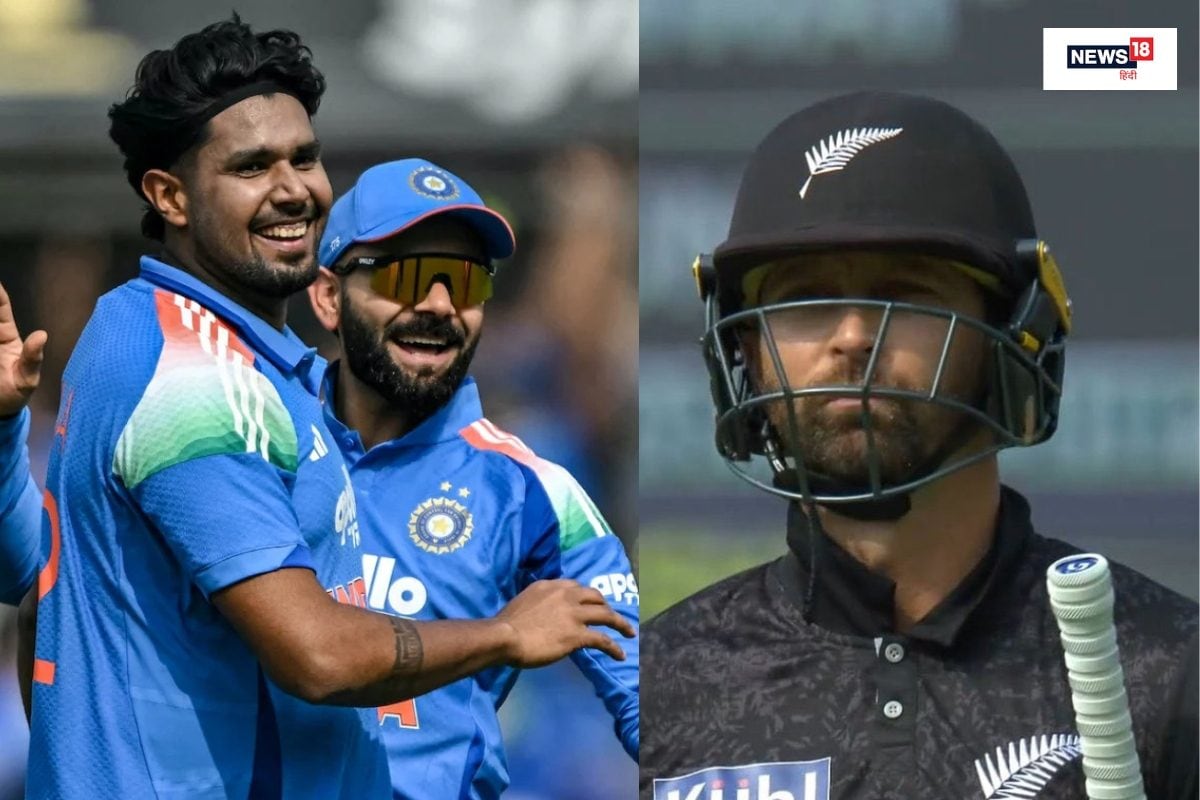 गंभीर का चहेता नहीं, तुरुप का इक्का हैं... हर्षित राणा ने डेवोन कॉन्वे को दिन में दिखाए तारे, पहली गेंद पर किया आउट