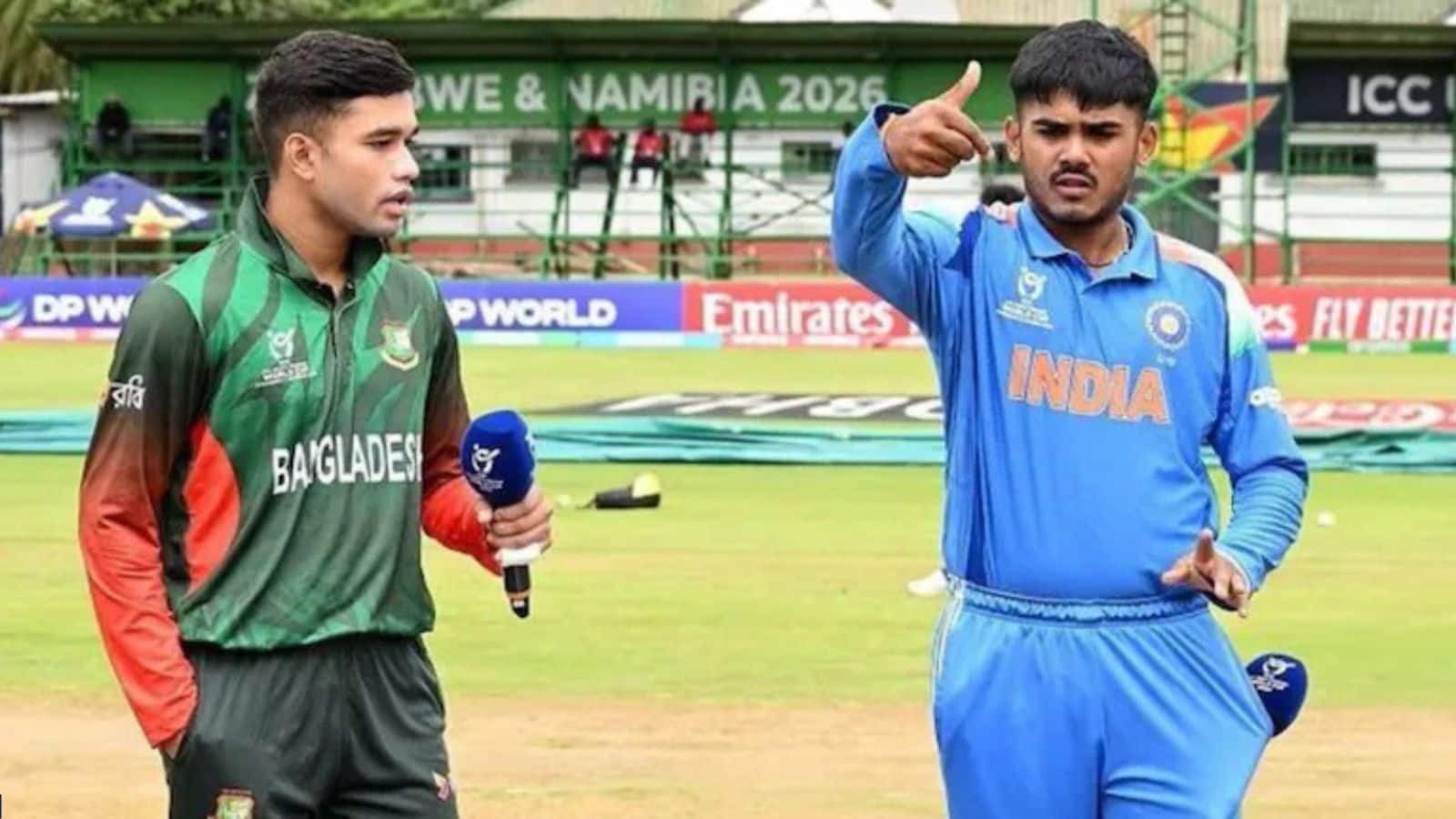 ICC U19 World Cup: भारत-बांग्लादेश के कप्तानों ने नहीं मिलाया हाथ, टॉस के वक्त गर्म हुआ माहौल