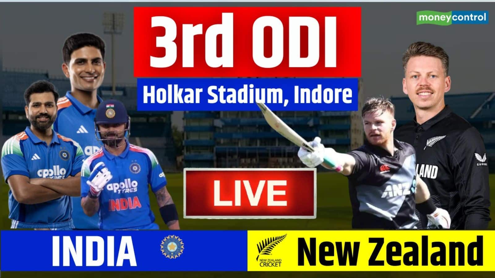 IND vs NZ Match Live Score: शुरू हुआ भारत और न्यूजीलैंड के बीच करो या मरो की जंग, बॉलिंग कर रही भारतीय टीम