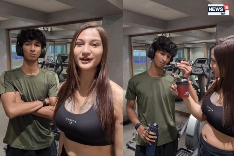 अनाया बांगर को मिला नया वर्कआउट पार्टनर! जिम में किसके साथ बहा रहीं पसीना?