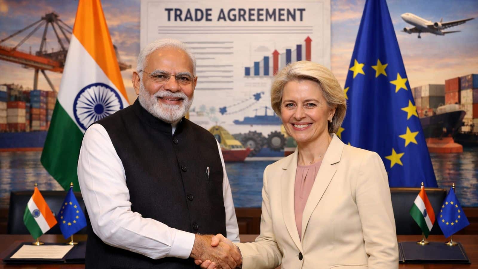 India-EU Trade Deal: 10 साल से चल रही थी बातचीत, अब जाकर हुई 'मदर ऑफ ऑल डील्स', भारत को होगा जबरदस्त फायदा!