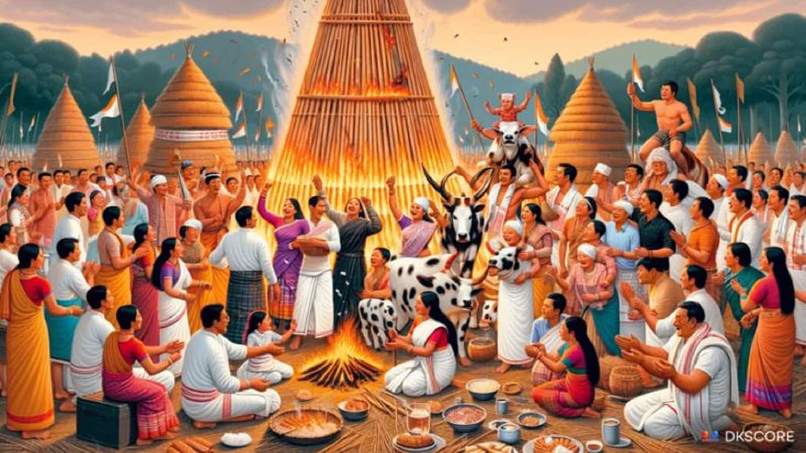 Magh Bihu 2026 date: मकर संक्रांति के दिन असम में मनाया जाता है माघ बिहू, जानें इस पर्व की तारीख और नियम