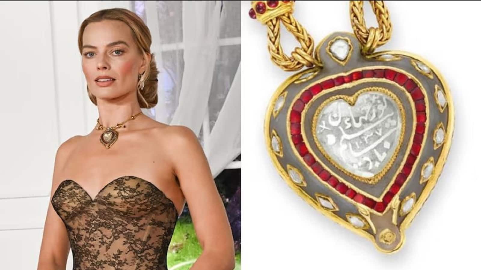 Margot Robbie necklace: मुगल बेगम का ‘ताजमहल डायमंड नेकलेस’ पहन मार्गोट रॉबी ने लूट ली महफिल, जानिए क्या है इस हार का इतिहास?