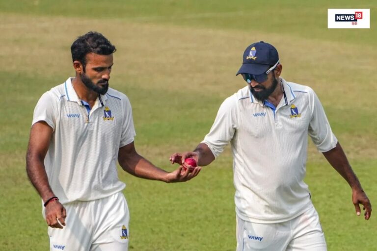 मोहम्मद शमी और आकश दीप ने बंगाल लिए बरपाया कहर, बल्लेबाजी में सुदीप चटर्जी ने किया कमाल