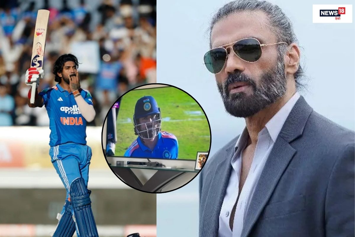 VIDEO: दामाद जी के शतक को देख फूला सुनील शेट्टी का सीना, सोशल मीडिया पर यूं लुटाया प्यार