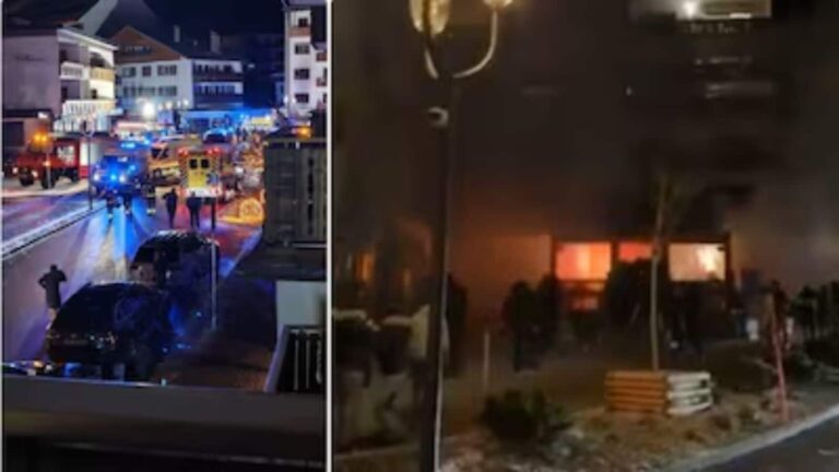 Swiss Ski Resort Explosion: स्विट्जरलैंड के लग्जरी स्की रिसॉर्ट में नए साल के जश्न के दौरान हुआ ब्लास्ट, कई लोगों की मौत