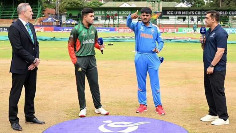 U-19 वर्ल्ड कप में हैंडशेक विवाद की वापसी! टॉस के समय भारत और बांग्लादेश के कप्तानों ने नहीं मिलाया हाथ