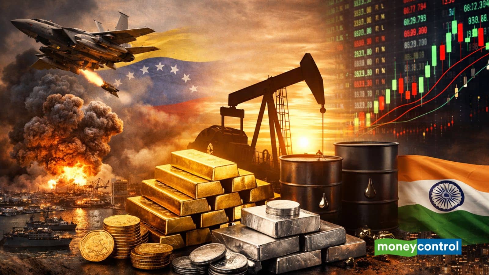 US Attacks Venezuela: अमेरिका का वेनेजुएला पर हमला, शेयर बाजार के साथ सोना-चांदी-कच्चे तेल की कीमतों पर क्या होगा असर?