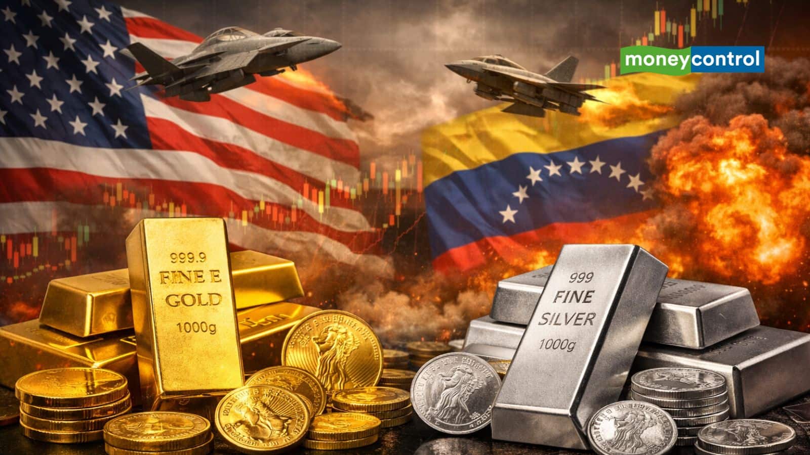 Gold-Silver Price: वेनेजुएला पर अमेरिकी हमले का असर, एक्सपर्ट बोले- सोने और चांदी में दिखेगी बड़ी हलचल