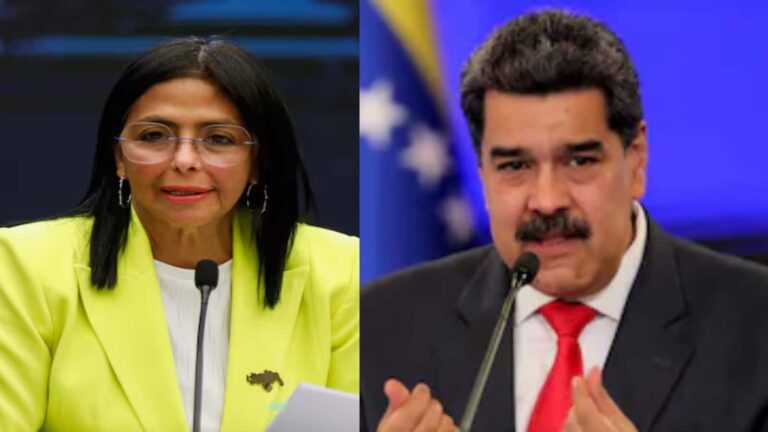 Venezuela Crisis: 'देश के केवल एक ही राष्ट्रपति है', उपराष्ट्रपति डेल्सी रोड्रिग्ज ने ट्रंप के दावे को नकारा; मादुरो के प्रति अटूट वफादारी का किया ऐलान