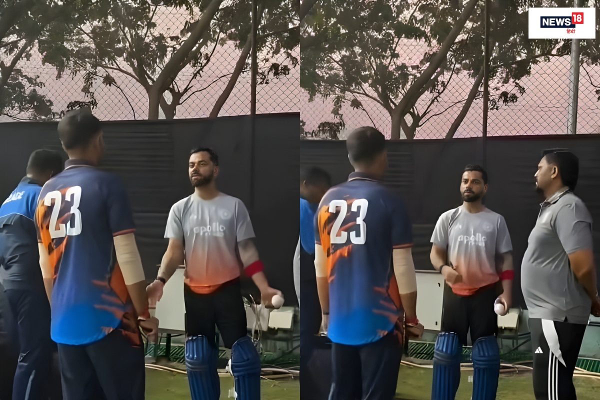 मार पड़े तो भी दिक्कत नहीं... विराट कोहली का कोच अवतार देखा क्या? नेट बॉलर को सिखाया बेखौफ गेंदबाजी का हुनर