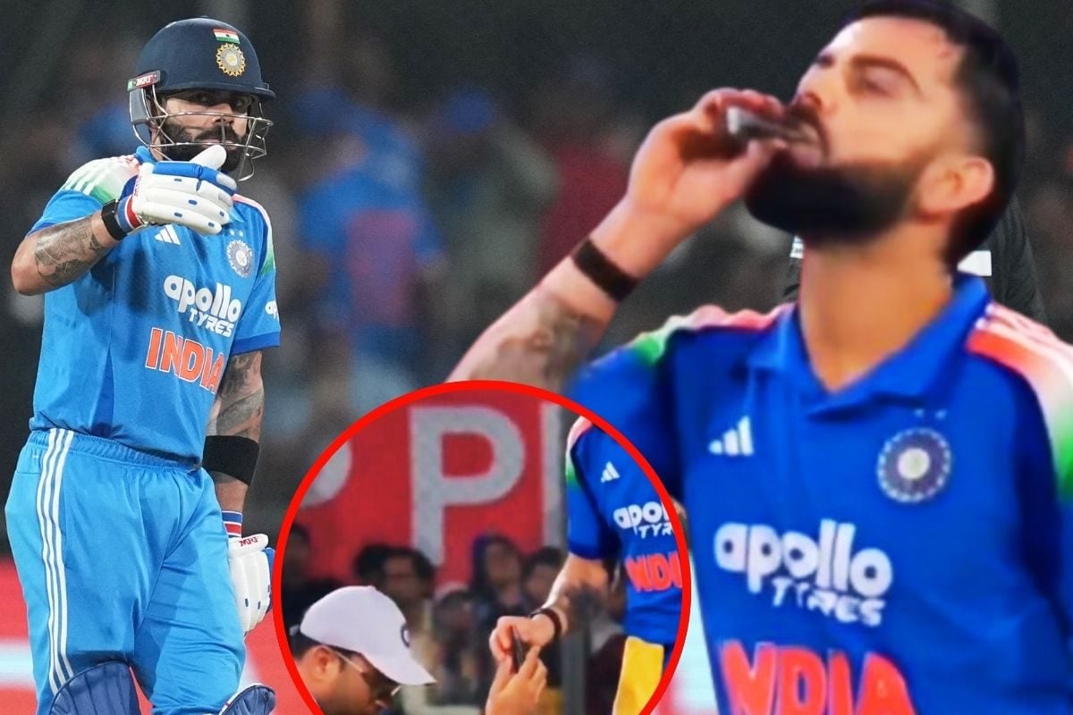 तीसरे वनडे में विराट कोहली के लिए आया था कौन सा ड्रिंग, आखिर क्या था उस छोटी बोतल के अंदर