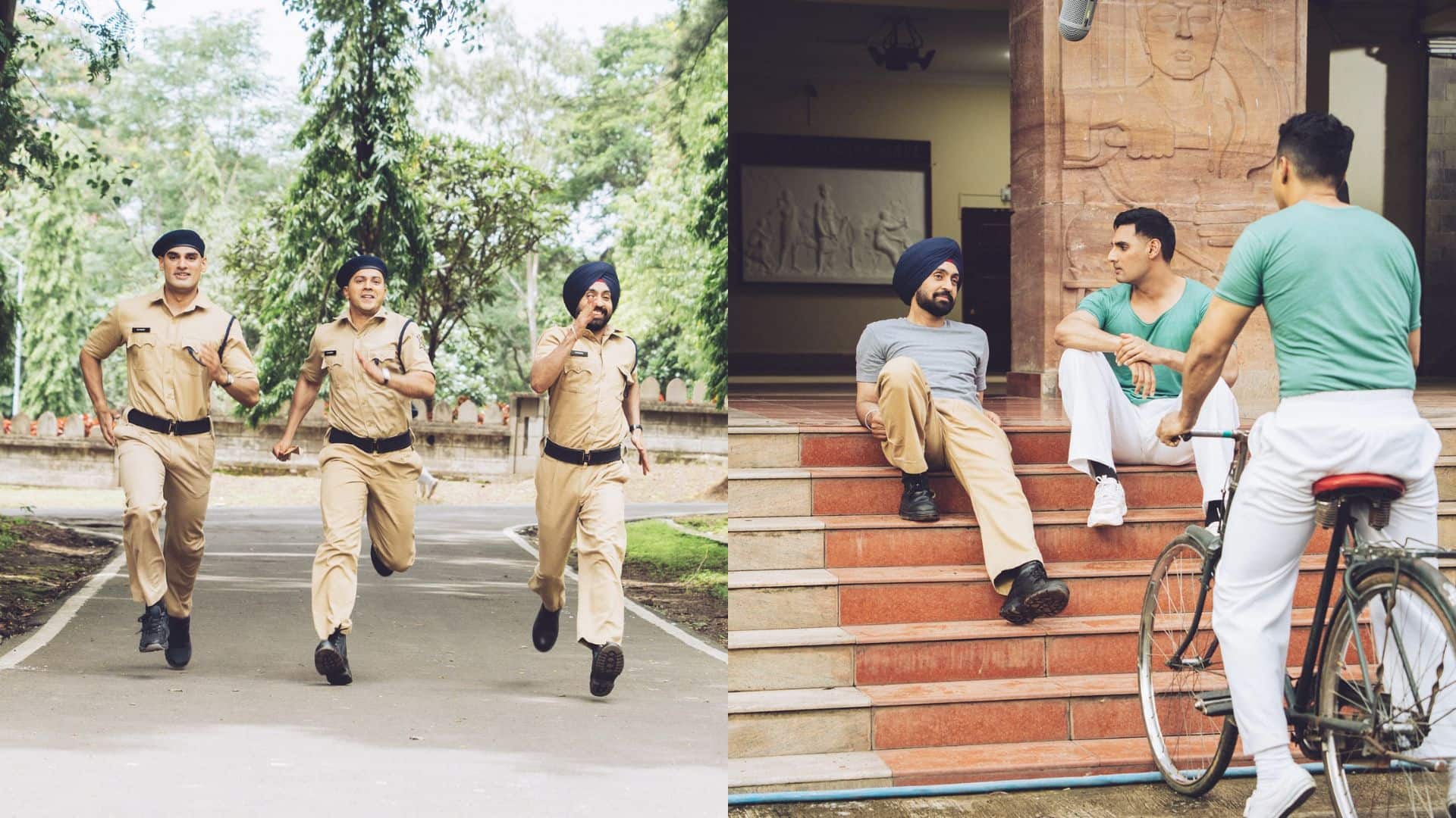 Ahaan Shetty: बॉर्डर 2 के सेट से BTS तस्वीरों में दिखा जवानों का जोश, अहान शेट्टी, वरुण धवन और दिलजीत दोसांझ की टीम पर फैंस फिदा