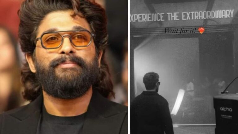 Allu Arjun: एक्सपीरियंस द एक्स्ट्राऑर्डिनरी!” क्या अल्लू अर्जुन ने इशारों-इशारों में दिए अगले बड़े प्रोजेक्ट का हिंट?