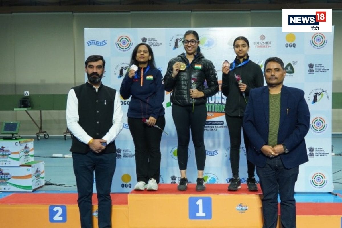 शूटर अमीरा ने 10 मीटर एयर राइफल स्पर्धा का खिताब जीता, काइनन चेनाई को ब्रॉन्ज