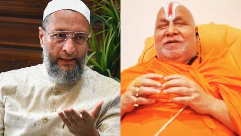 'वो दिन में सपने देख रहे, भारत में कोई महिला PM बनी तो साड़ी पहनेगी...', ओवैसी के बुर्का वाले बयान पर बोले रामभद्राचार्य; नाम गिनाकर करा दिया चुप