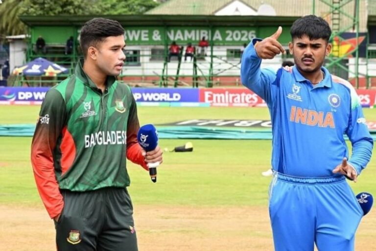 अंडर 19 वर्ल्ड कप मैच में भारत-बांग्लादेश के कप्तानों ने नहीं मिलाए हाथ... बांग्लादेश क्रिकेट बोर्ड का आया पहला बयान