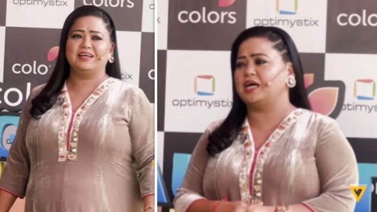 Bharti Singh: बेटे काजू के जन्म के 3 हफ्ते बाद काम पर लौटीं भारती सिंह, पैपराजी को खिलाई मिठाई