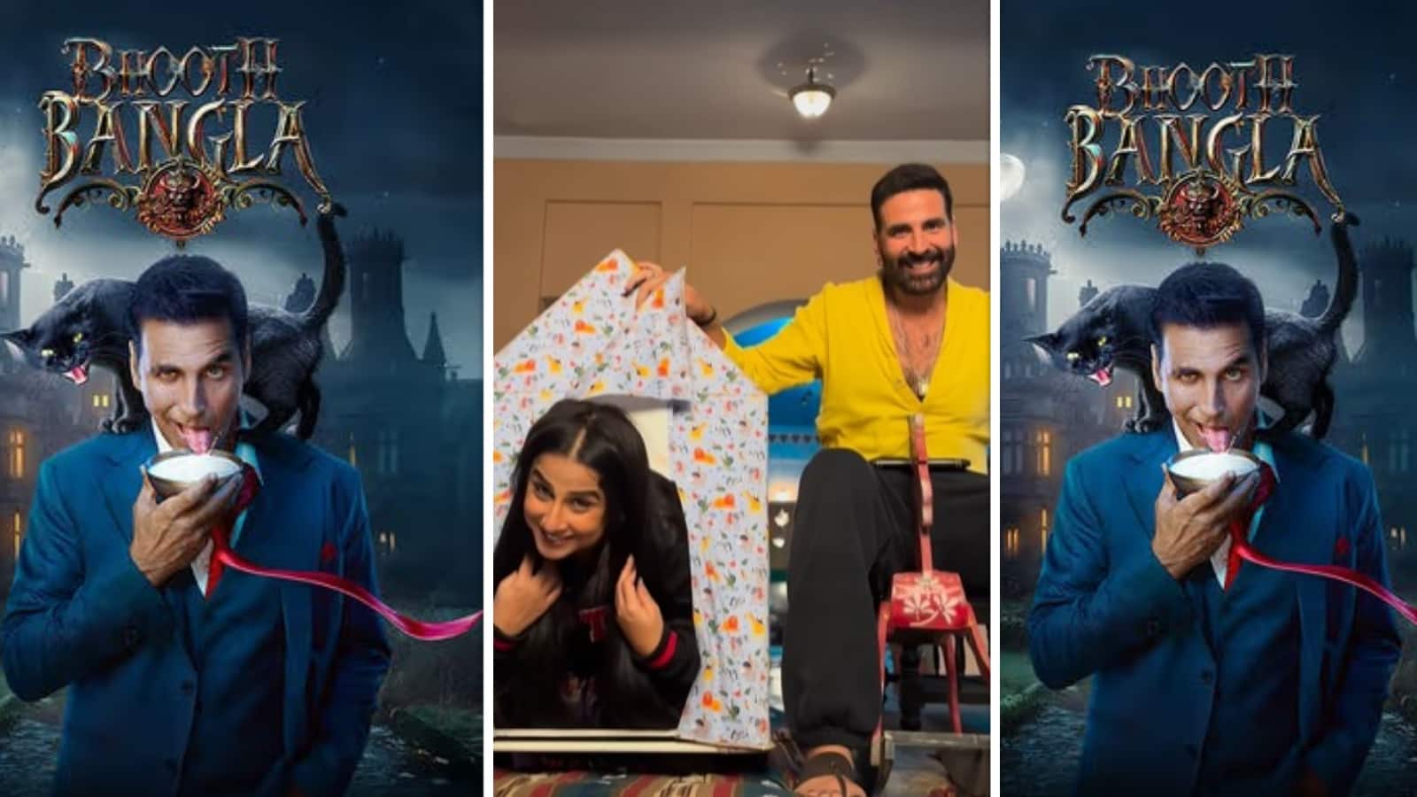 Akshay Kumar: भूत बंगला डायरेक्टर प्रियदर्शन के जन्मदिन पर अक्षय कुमार ने शेयर किया वीडियो, विद्या बालन को देख लोगों की छूटी हंसी