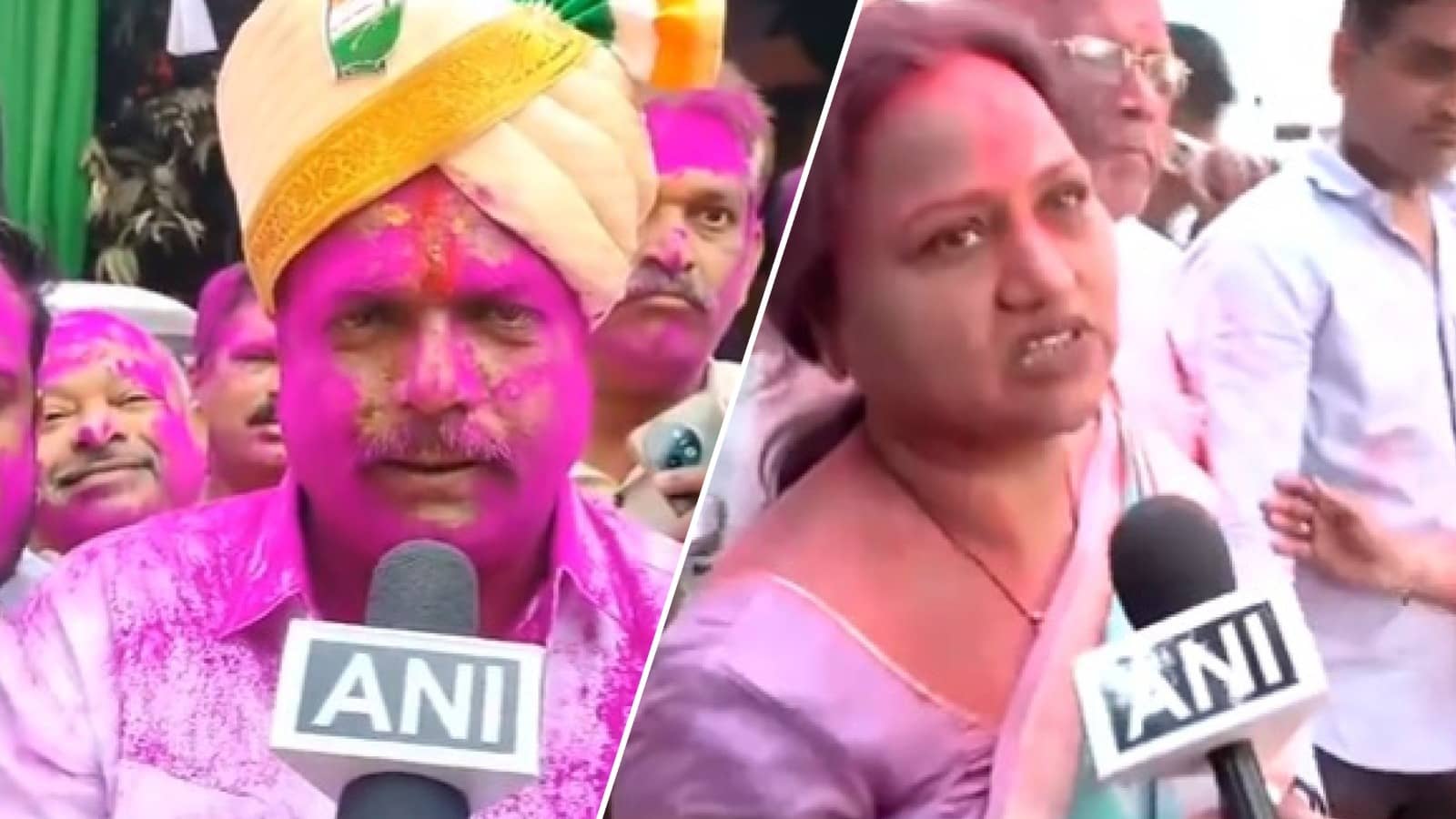 BMC चुनाव में महायुति जीत की ओर, कोल्हापुर सीट पर BJP का कमल खिलने पर मनी होली, उड़े रंग-गुलाल; प्रताप दत्तात्रेय पाटिल बोले- मैं विकास में...