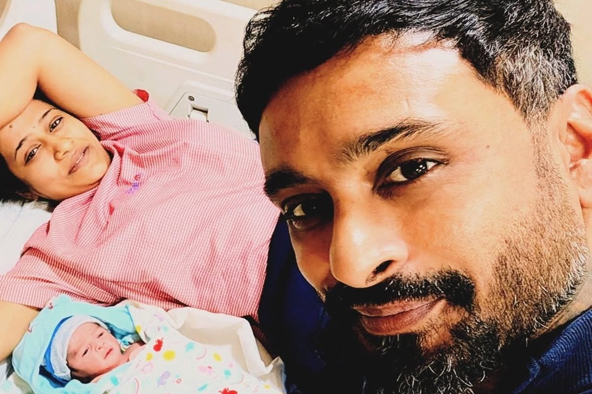 तीसरी बार पिता बने अंबाती रायडू, दो बेटियों के बाद घर में आया पहला बेटा