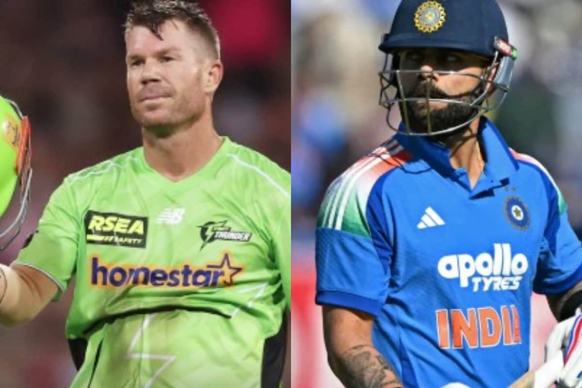 टी20 में वॉर्नर ने तोड़ दिया कोहली का सबसे बड़ा रिकॉर्ड... स्मिथ के करीब पहुंचे, बाबर आजम के रिकॉर्ड को भी खतरा