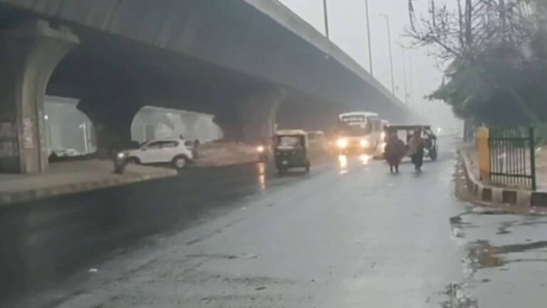 दिल्ली-NCR में अचानक बदला मौसम, स्वेटर के साथ निकला छाता, प्रचंड ठंड के बीच कई इलाकों में बारिश