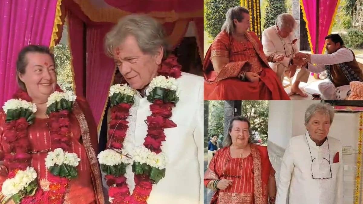 French Couple Wedding: भारत भ्रमण ने बदला फ्रांसीसी जोड़े का मन, 40 साल के लिव-इन रिश्ते के बाद हिन्दू रीति-रिवाज से रचाई शादी