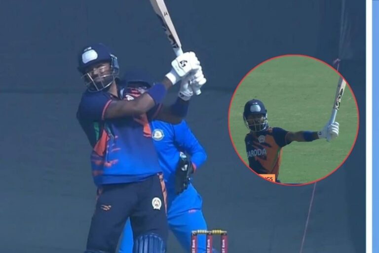 6,6,6,6,6,4... हार्दिक का रौद्र रूप, विजय हजारे में तूफानी शतक से मचाया कोहराम