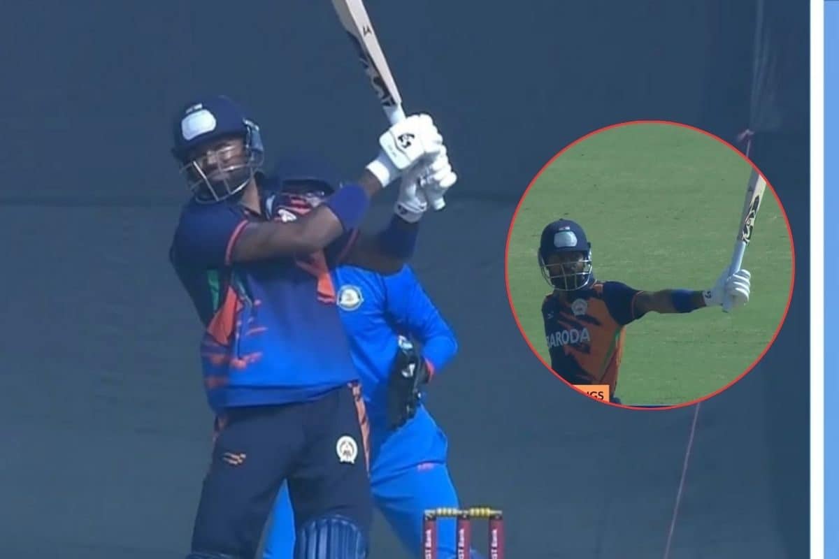 6,6,6,6,6,4... हार्दिक का रौद्र रूप, विजय हजारे में तूफानी शतक से मचाया कोहराम