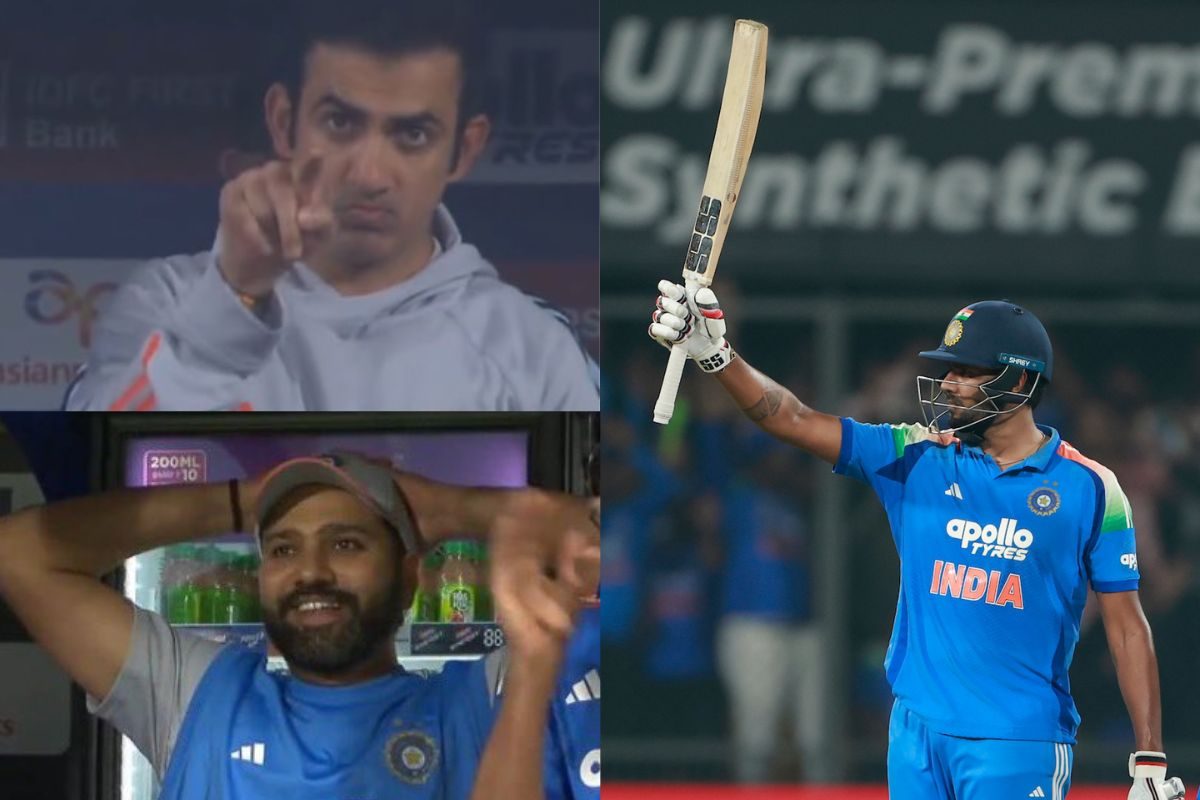 4 चौके-4 छक्के और तूफानी अर्धशतक, हर्षित राणा ने जड़ी पहली फिफ्टी, रोहित-गंभीर का रिएक्शन वायरल