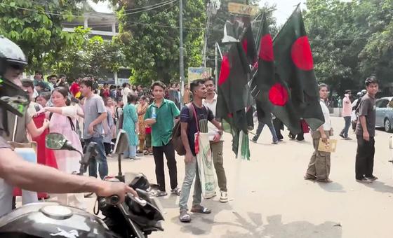 बांग्लादेश के संसदीय चुनावों में, आवश्यक होने पर यथासम्भव तकनीकी समर्थन