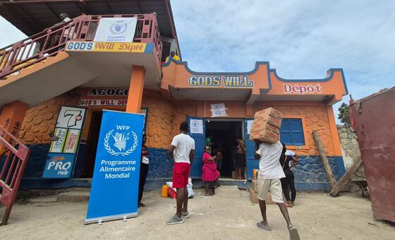 हेती: तूफ़ान प्रभावितों के लिए खाद्य सहायता से, स्थानीय परिवारों को मिला सहारा