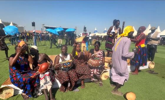 UNMISS - दक्षिण सूडान में सामुदायिक सांस्कृतिक उत्सव