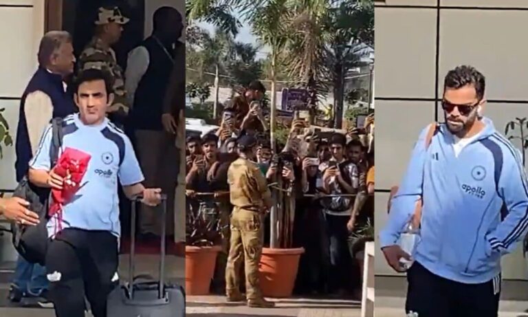 गंभीर का एटिट्यूड तो विराट का टशन, इंदौर में टीम इंडिया की एक झलक पाने को बेताब फैंस