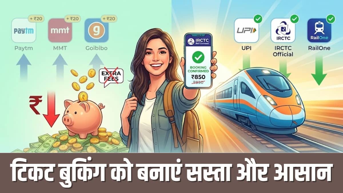 IRCTC Ticket Booking Tips: बुकिंग को बनाएं सस्ता और आसान, इस ट्रिक से एजेंट फीस सहित हर टिकट पर होगी बचत
