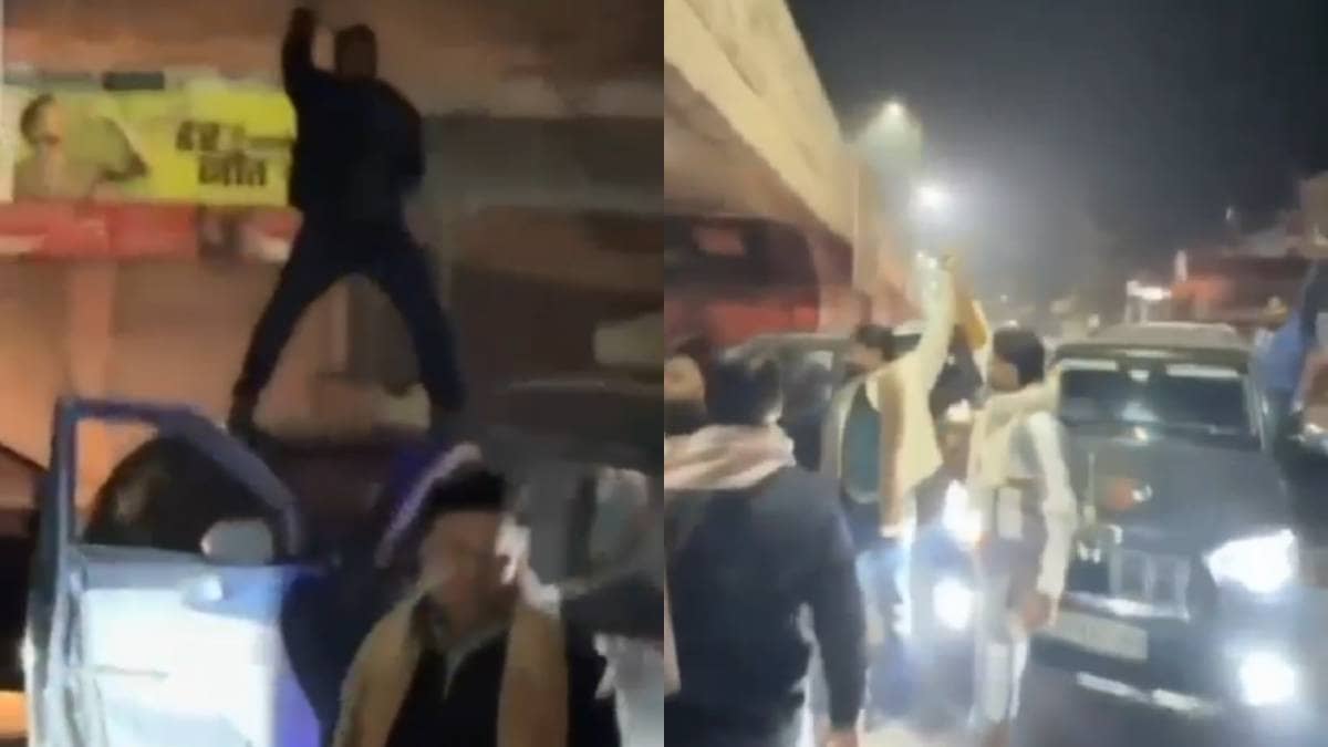 अंडरपास में एक के पीछे एक SUV, लगातार बजते हूटर और गाड़ी की छत पर रईसजादे...कानपुर में अमीरजादों ने काटा हुड़दंग, VIDEO वायरल