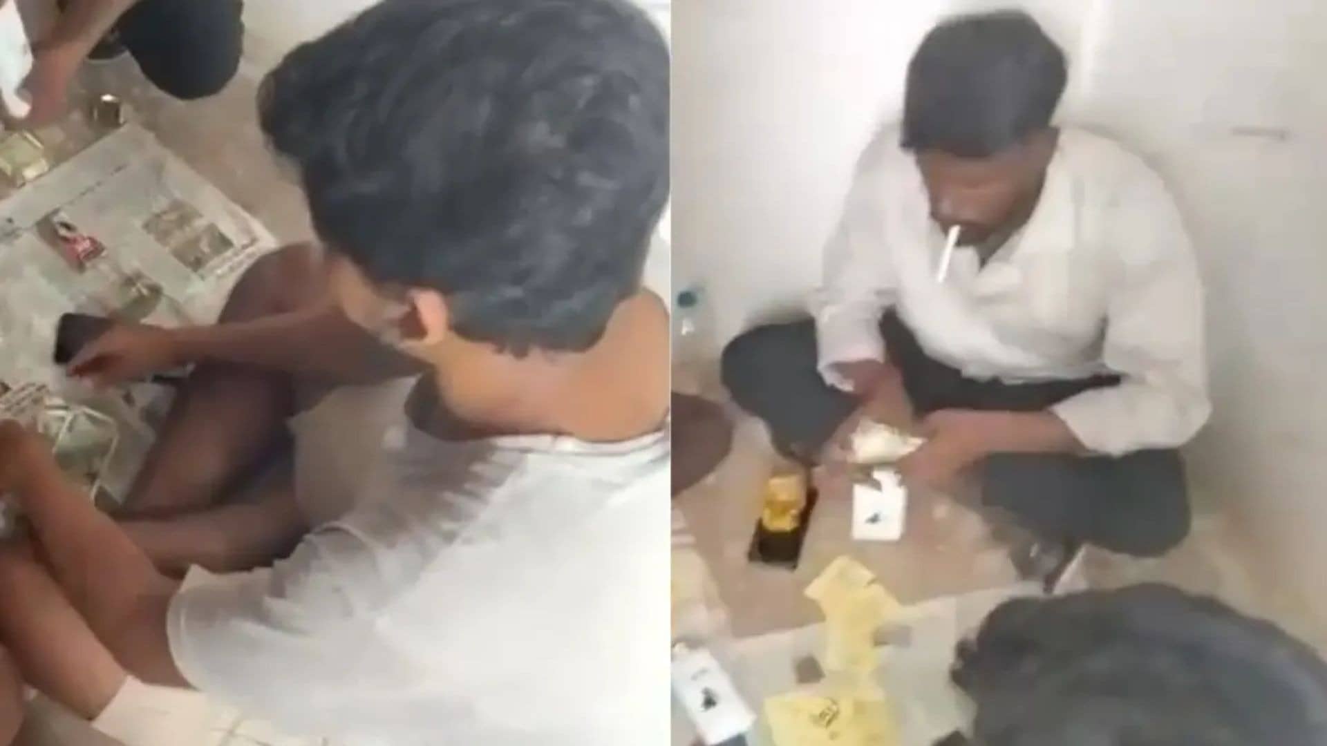 मुंह में सिगरेट, हाथों में शराब का जाम और जुआ... कर्नाटक की कुलबर्गी जेल में कैदियों की 'रॉयल मेहमाननवाजी', BJP ने उठाए सवाल