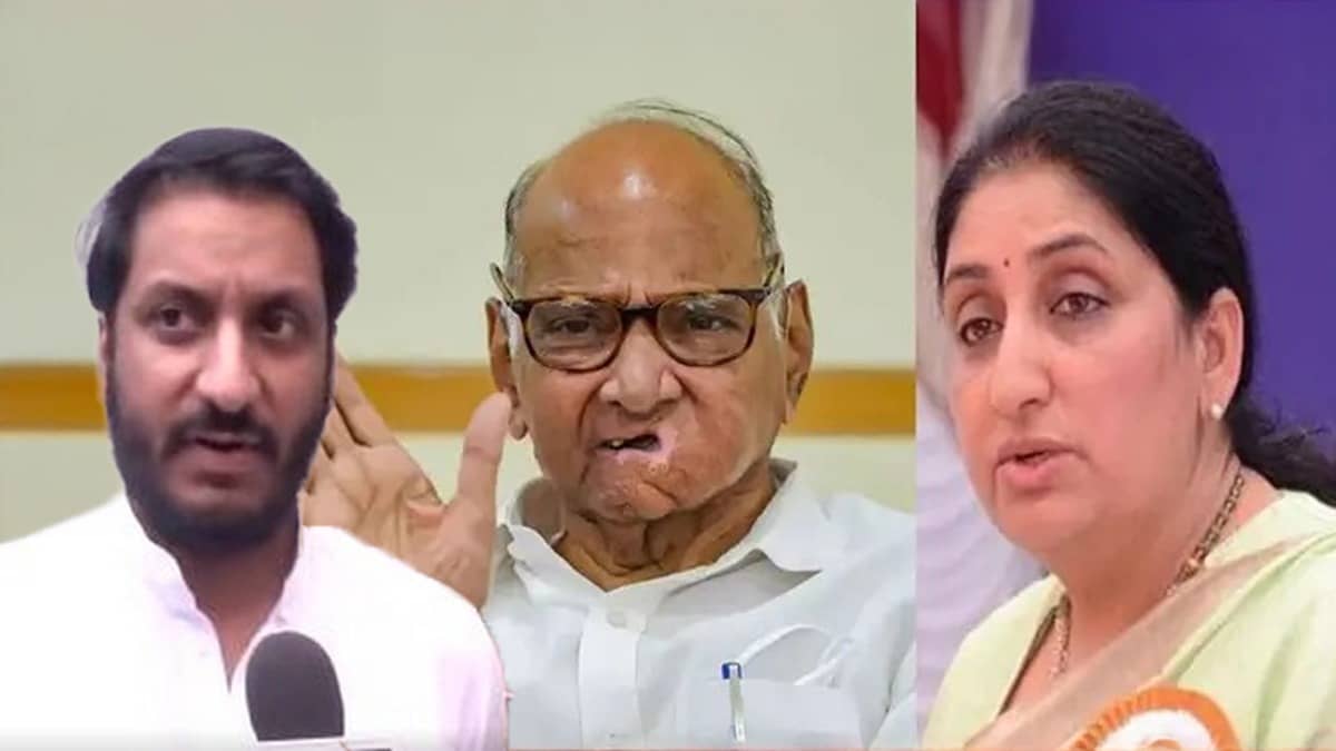NCP की बैठक से पहले शरद पवार से मिलने पहुंचे अजित पवार के बेटे पार्थ, पवार परिवार के मुखिया के नाराज होने की चर्चा