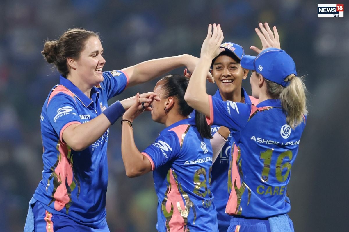 हरमन-ब्रंट का चला बल्ला, फिर कैरी ने गेंद से मचाया हाहाकार, दिल्ली को रौंद मुंबई ने खोला जीत का खाता